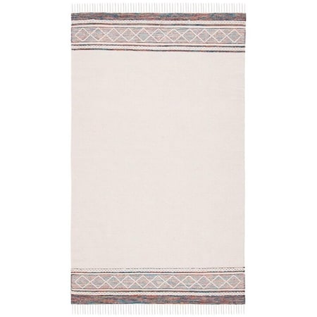 Safavieh 6 x 9 ft. Montauk 653B Hand Loomed Rectangle Area Rug Beige & Blue MTK653B-6